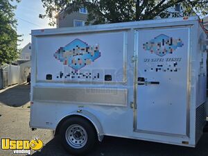 Like-New - 2022 7' x 10' Empty Concession Trailer | Mobile Street Vending Unit