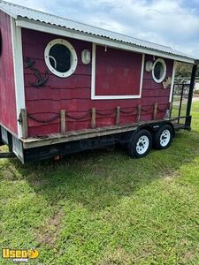 Like-New - Food Concession Trailer with Porch | Mobile Street Vending Unit