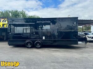 2024 8.5' x 22' Kitchen Food Concession Trailer with Bathroom + Pro Fire System