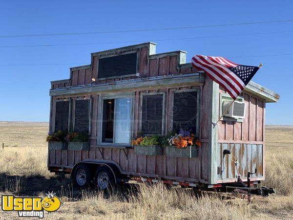 Turnkey 2019 8.5' x 20' Custom-Built Western-Style Snowball Concession Trailer