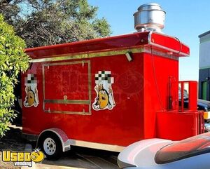 Like New 2022 - 7' x 12' Lightly Used Mobile Kitchen Food Concession Trailer