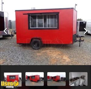 Never Used - 2021 6' x 12' Covered Wagon Concession Trailer