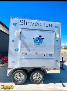 Compact 2022 Snowball Trailer | Shaved Ice Concession Trailer