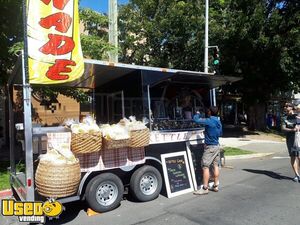 2016 - 8' x 15' Kettle Corn and Lemonade Concession Trailer
