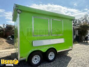 2024 8' x 12' Kitchen Food Concession Trailer with Fire Suppression System