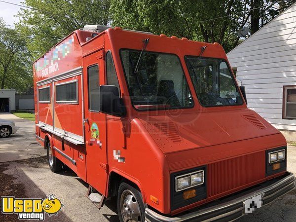 GMC P3500 Used Mobile Kitchen Food Truck
