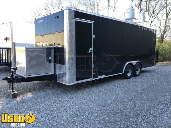 Fully Loaded 2019 - 8.5' x 22' Freedom Food Concession Trailer with Restroom