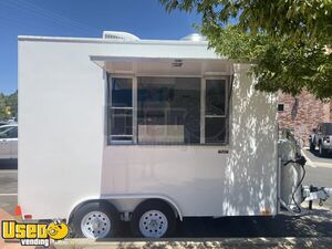 Lightly Used 2020 8.25' x 12' Commercial Mobile Kitchen Food Trailer