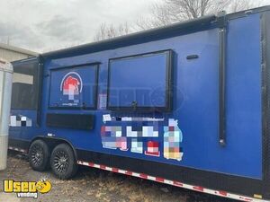 2018 Custom-Built 18' Mobile Barbecue Food Trailer with Porch