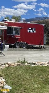Fully Equipped 2024 Kitchen Food Concession Trailer with Pro-Fire System