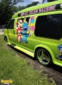 Eye Catching - 2000 Chevrolet Express  Ice Cream Truck