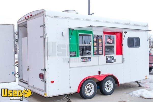 Super Neat Turnkey United 8.5' x 16' Kitchen Food Trailer/Mobile Food Unit