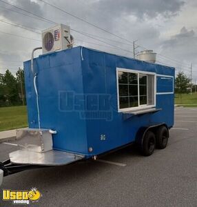 2013 Lark 7' x 14' Kitchen Food Trailer with Pro-Fire Suppression System