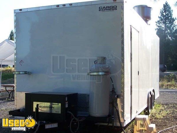 2008 Cargo Express Mobile Kitchen Concession Trailer