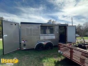 NEW - 2023 7' x 17' Interstate Kitchen Food Trailer | Food  Concession Trailer