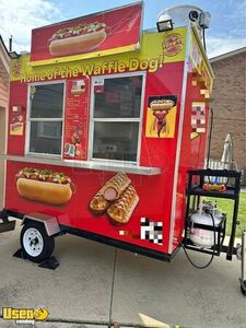 Like New - Hot Dog Concession Trailer Mobile Vending Unit