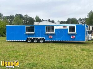 Like New - 2025 8' x 36' Kitchen Food Trailer | Food Concession Trailer