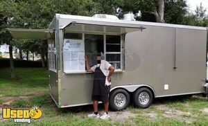 2019 World Wide 8' x 16' Mobile Kitchen Concession Trailer