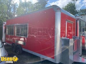 New -  2022 8' x 21' Concession Food Trailer | Mobile Food Unit