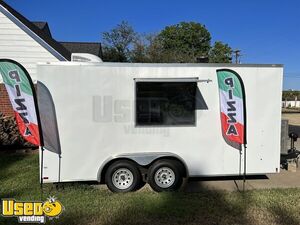 Clean 2022 - 8.5' x 16' Wood-Fired Pizza Concession Trailer | Mobile Pizzeria