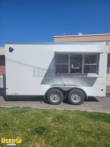 NEW - 2024 7' x 14' Concession Trailer with Pro-Fire Suppression