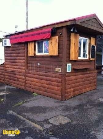 2008 - Southern Yankee Log Cabin BBQ Concession Trailer