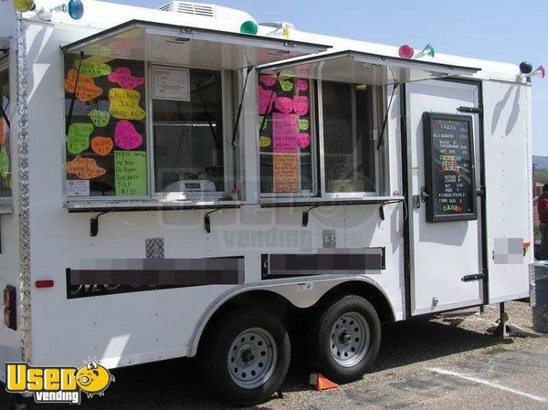 2008 - 16' x 8.5'  Wells Cargo Expedition Concession Trailer