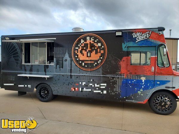 Fully Loaded Chevy P30 27' Stepvan Catering and Kitchen Food Truck