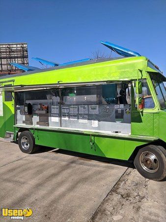 22.5' Chevrolet P30 Step Van Food Truck / All Stainless Steel Mobile Kitchen