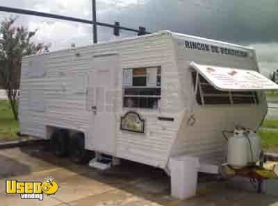 24 Foot Mobile Kitchen Concession Trailer