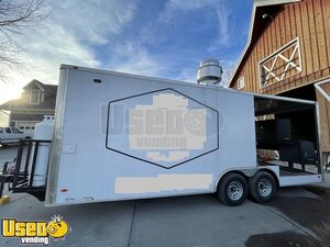 2019 Freedom 8.5' x 22' Barbecue Kitchen Food Concession Trailer with Porch