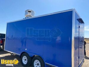 BRAND NEW 2022 8' x 16' Mobile Kitchen / New Food Vending Concession Trailer