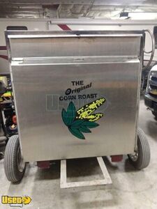 LP-Powered Corn Roasting Trailer / Ready to Use Corn Roasting Machine