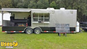 2015 Cargo Craft 8.5' x 26' Barbecue Food Concession Trailer with Porch