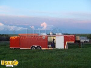34' Haulmark Mobile Kitchen Food Concession Gooseneck Trailer