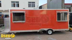 NEW - 2025 8' x 18' Food Concession Trailer Mobile Vending Unit
