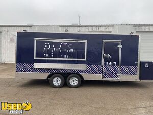 2022 8' x 20' Kitchen Food Concession Trailer with HCD Insignia + Pro Fire System