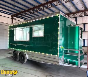 NEW - 2026 8' x 16' Kitchen Food Concession Trailer Mobile Vending Unit