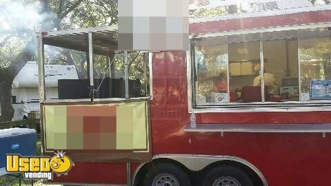 8.5 x 20 BBQ Concession Trailer