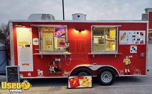 2019 8.5' x 16' Commercial Food Vending Trailer with 2021 Kitchen Build-Out