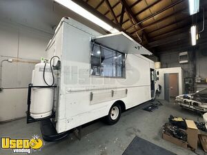 Fully-Equipped Chevy P30 Step Van Kitchen Food Truck with Newly-Built Kitchen