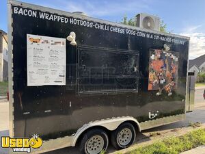 2024 8' x 16' Food Concession Trailer Mobile Kitchen Unit w/ Pro Fire System