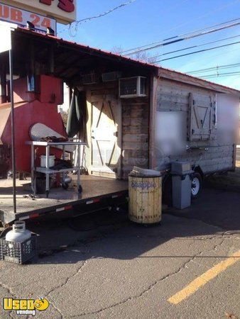 24' x 8.5' Pro BBQ Trailer with Southern Yankee Smoker