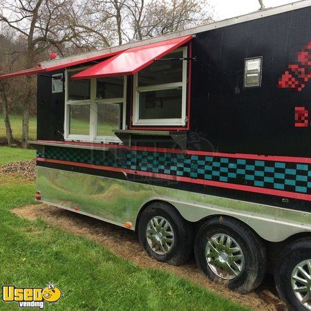 36' Mobile Kitchen Food Concession Trailer