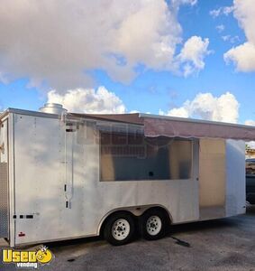 Never Used 2022 - 8' x 20' Kitchen Food Concession Trailer with Commercial Equipment