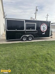 Like New - 2024  8.5' x 22' Barbecue Food Trailer with 8' Porch