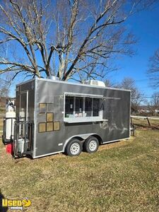 2023 8.5' x 16' Kitchen Food Concession Trailer with Fire Suppression System