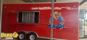 2024 8.5' x 20' Kitchen Food Concession Trailer with Pro Fire System