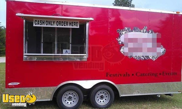 2012 - Freedom 8.5 X 16 Food Concession Trailer