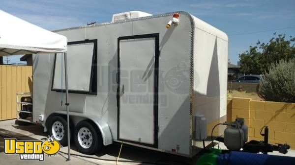 6.5' x 14' Food Concession Trailer